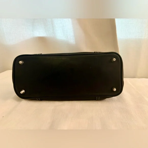 Vintage Coach Hamptons SOFT Genuine Leather Satchel Tote – Black Y2K Like New - Picture 7 of 14